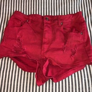 H&M divided jeans shorts . High waisted